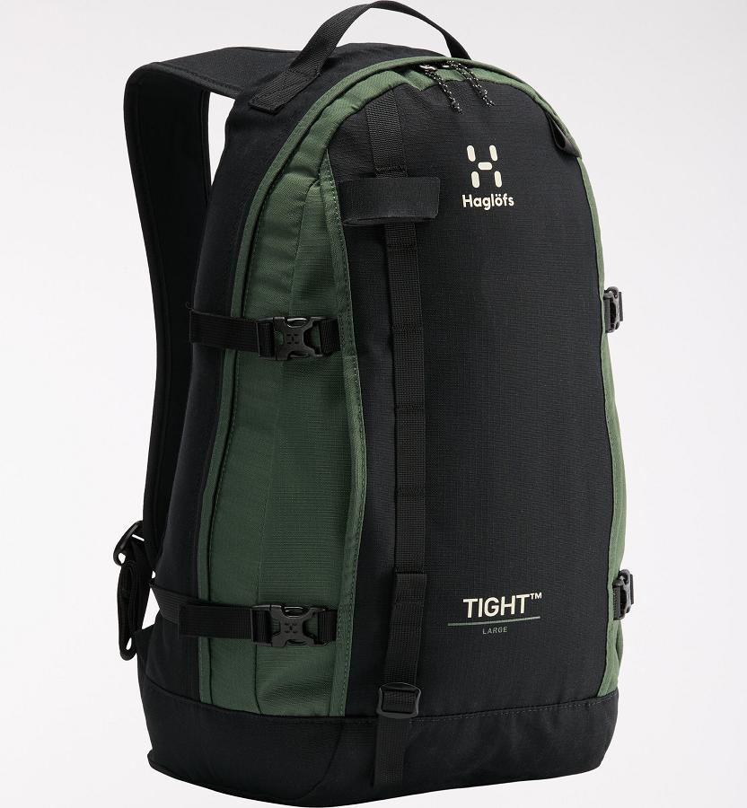 Haglöfs Womens Tight Large Daypack Black/Dark Green New Zealand 76031JAKU